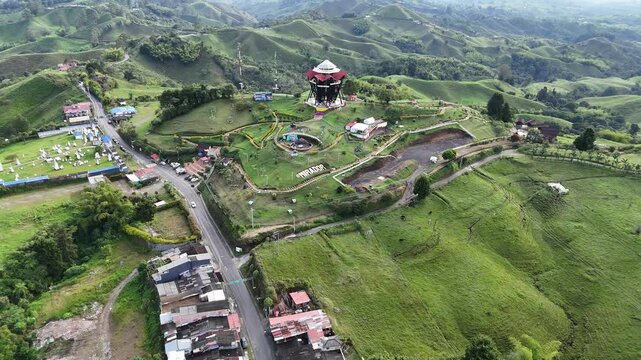 Mirador Colina Iluminada, Filandia, Quind&iacute;o, Colombia