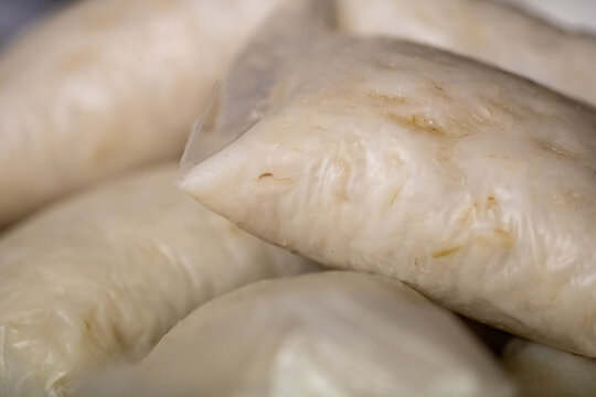 Steamed compressed rice - Nasi Impit