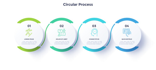 Modern Vector Infographic Banner