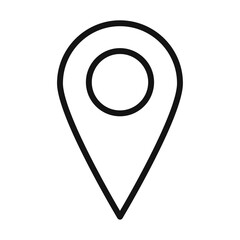 Placeholder icon Thin line art isolated