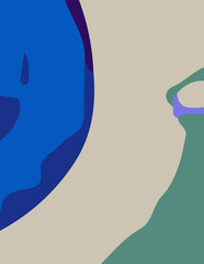 flat abstract background