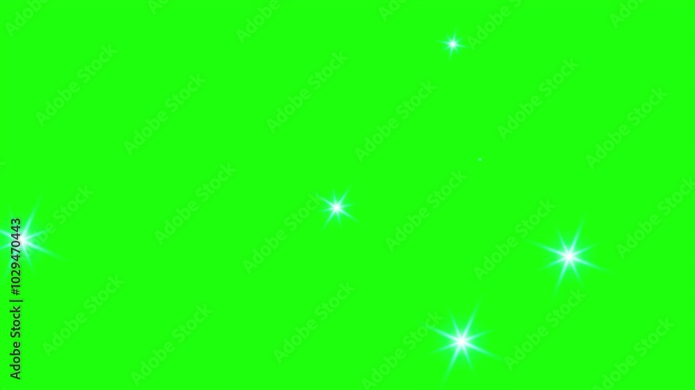 Poster glowing stars sparkle. bokeh lights effect background. sparkle particles shine animation effect. gli