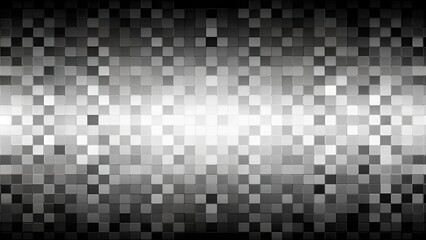 Pixelated black and white background imitation