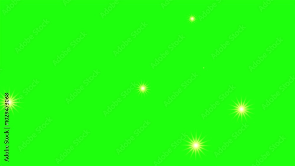 Poster glowing stars sparkle. bokeh lights effect background. sparkle particles shine animation effect. gli