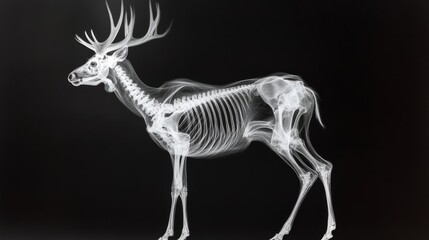 X-ray Deer Skeleton.