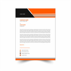 Modern And Elegant Letterhead Design