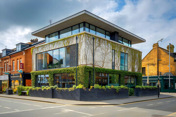 Market Place in Wokingham, UK, is home to stores and eateries.