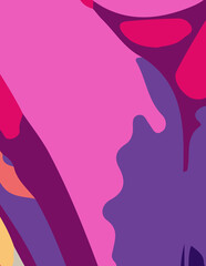 abstract background with untidy waves, banner. poster. illustration