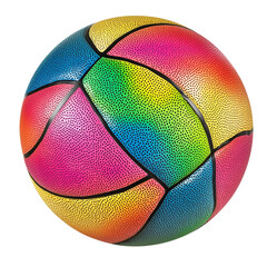 A volleyball isolated on transparent background