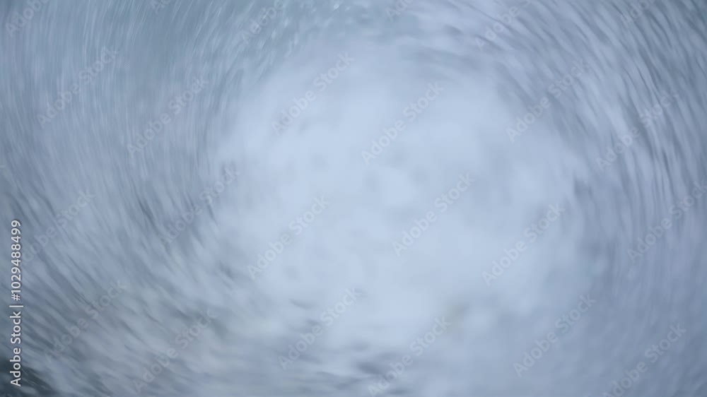 Poster capturing mesmerizing water blur in white and gray creates a serene atmosphere, ideal for calm and p