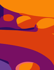 abstract background with untidy waves, banner. poster. illustration