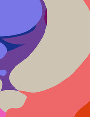 abstract background with untidy waves, banner. poster. illustration