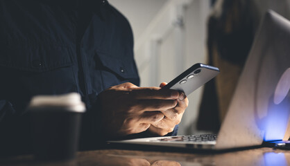 businessman protect business financial transaction data from cyber attacks, user private data security encryption