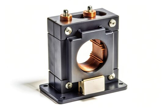 Panoramic Current Transformer CT isolated on white background