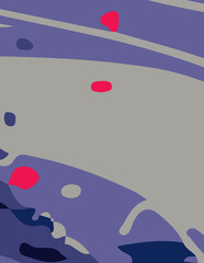 abstract background with untidy waves, banner, poster, illustration