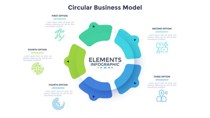 Modern Vector Infographic Banner