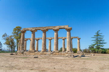 Fototapeta premium Temple des Tavole Palatine, Metaponto, Italie