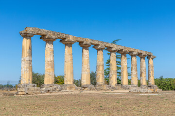 Fototapeta premium Temple des Tavole Palatine, Metaponto, Italie