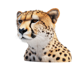 Cheetah Portrait.