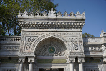 Fototapeta premium Pertevniyal Valide Sultan Mosque in Istanbul, Turkiye
