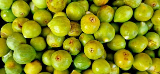 brevas figs freshly picked from the fig tree energetic fruit