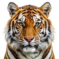 white tiger portrait