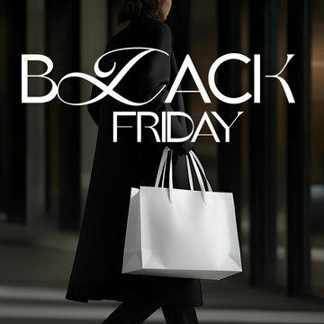  Black Friday discount sale banner for social media Black Friday sale advertisement with empty spce for ypu sale 