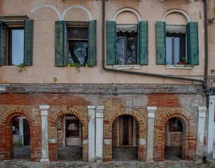 Houses in the Jewish Ghetto of Venice