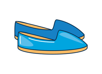 blue female sandals summer accessories