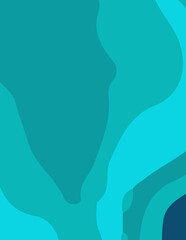 abstract background with untidy waves Illustration