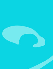 abstract background with untidy waves Illustration