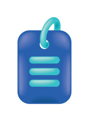 document file tag social media icon