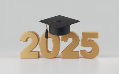 Graduation Cap 2025   New Year  New Beginnings  Future Success
