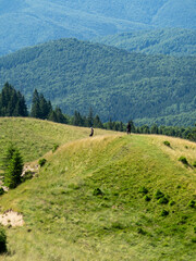 Scenic viewpoint in Bucegi Mountains, Romania