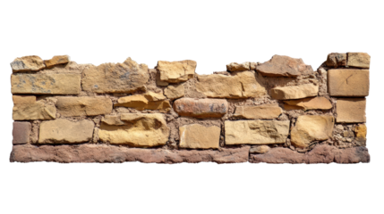 Rustic stone wall texture showcasing natural brown and beige rocks, ideal for architecture backgrounds or design projects.