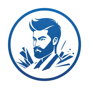 Hipster and Trendy Gentleman Icons for Digital Use