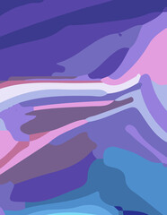 abstract background poster with untidy waves Illustration