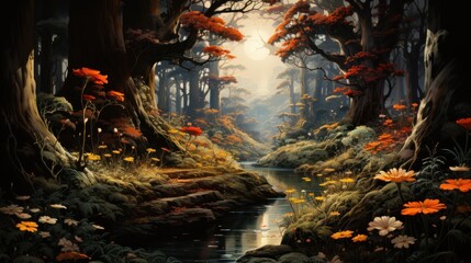 Enchanted Forest Stream