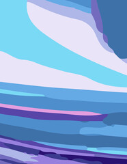 abstract background poster with untidy waves Illustration