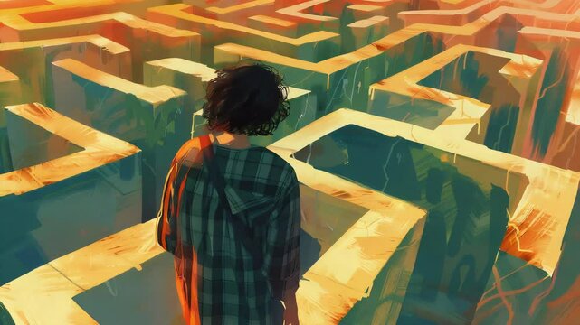 The Twisted Mirror Maze: A hall of distorted mirrors, reflecting grotesque images of oneself in endless, nightmarish reflections