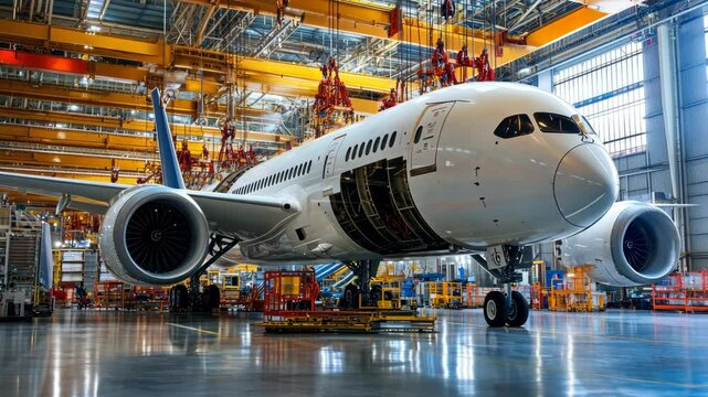 Airplane in Assembly