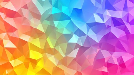 Obraz premium Abstract Colorful Geometric Low Poly Background
