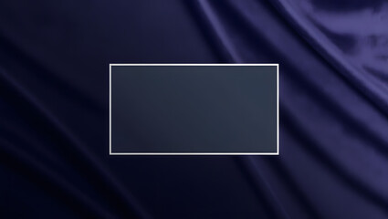 Smooth dark blue gradient background with space for promotional text.