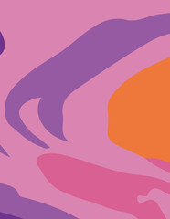 abstract background poster with untidy waves Illustration