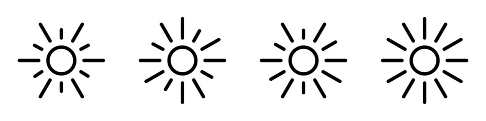 vector design sun icon,ray,light,
editable sun icon,summer
