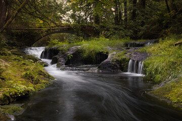 Mill Bay Stone Bridge, Mill Bay, Vancouver Island, BC Canada