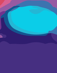 abstract background with untidy waves Illustration