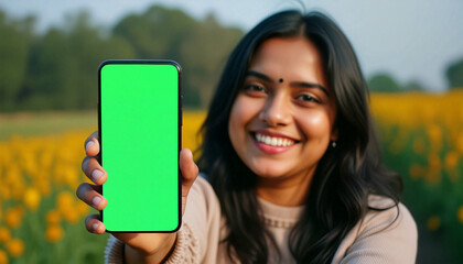woman with mobile phone