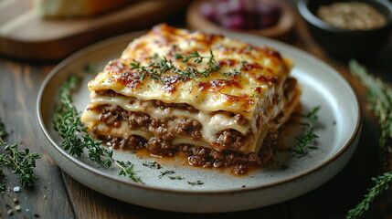 Savoring Layers of Authentic Italian Bolognese Lasagna Delight