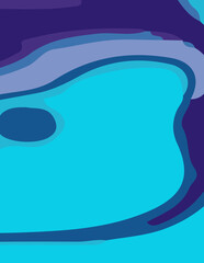 abstract background with untidy waves Illustration